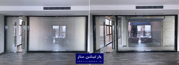 پارتیشن شیشه‌ ای هوشمند
